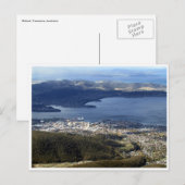 ホバート タスマニア ビュー ポストカード (正面/裏面)