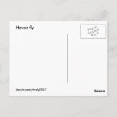 ホバーフライで~はがきを出す ポストカード (裏面)