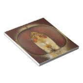 ホバーフライの頭と複眼 ノートパッド (アングル)