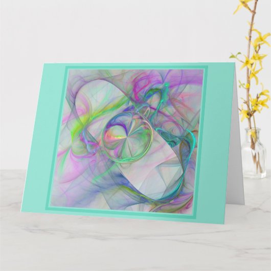 ホバーボード誕生日カード – すべての行事カード カード (黄色い花)