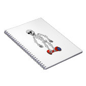 ホバー不気味ボーン ノートブック (右側)