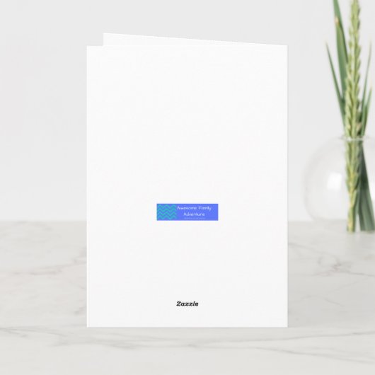 ホパーソナライズされたリデークリスマスツリーワードアート カード (裏面)