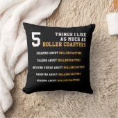 ホビおもしろいーローラーコースターギフト5男性へ物 クッション (ブランケット)