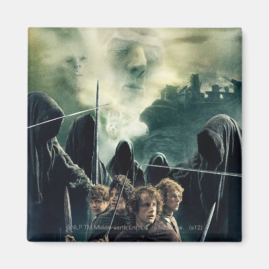 ホビットが戦闘準備に マグネット (正面)