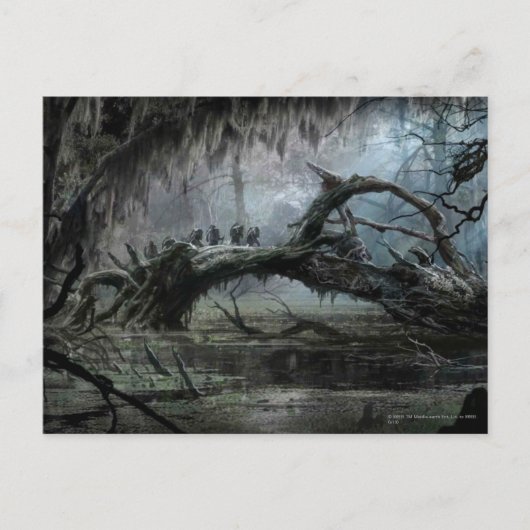 ホビットはSMAUG™コンセプトアート3の荒廃 ポストカード (正面)