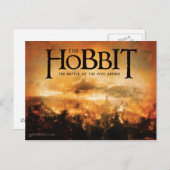 ホビット：五軍の戦い™ロゴ ポストカード (正面/裏面)