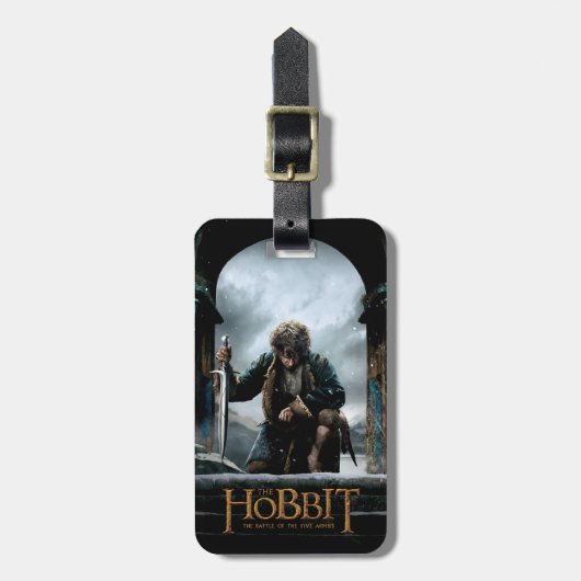 ホビット – BILBO BAGGINS™映画ポスター ラゲッジタグ (正面縦)