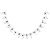 ホビトンヘブンバンティングバナー バンティングフラッグ (全)