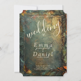 ホビトンヘブン結婚式招待状 招待状