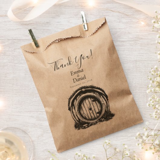 ホビトンヘヴン結婚ズ フェイバーバッグ (クリップ留めされた状態)