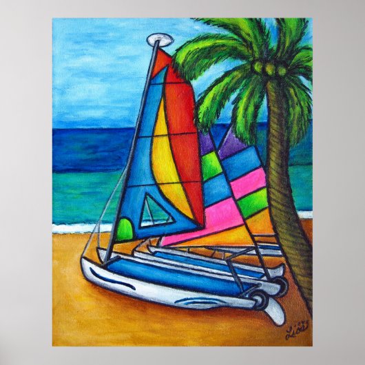 ホビーカラフルプリントバイリサ・ロレンツ ポスター (正面)