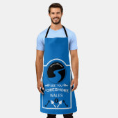 ホビーギフトのお化け エプロン (着用した状態)