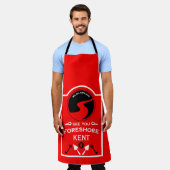 ホビーギフトのお化け エプロン (着用した状態)