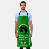 ホビーギフトのお化け エプロン (着用した状態)