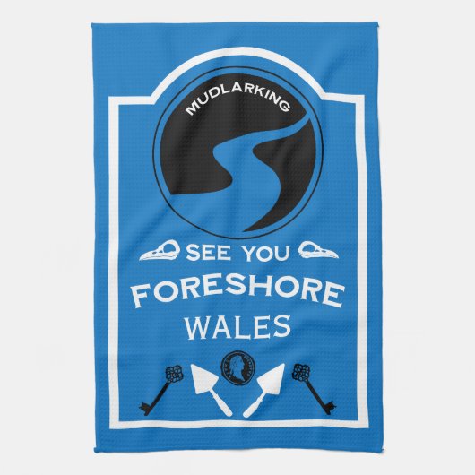 ホビーギフトのお化け キッチンタオル (縦)