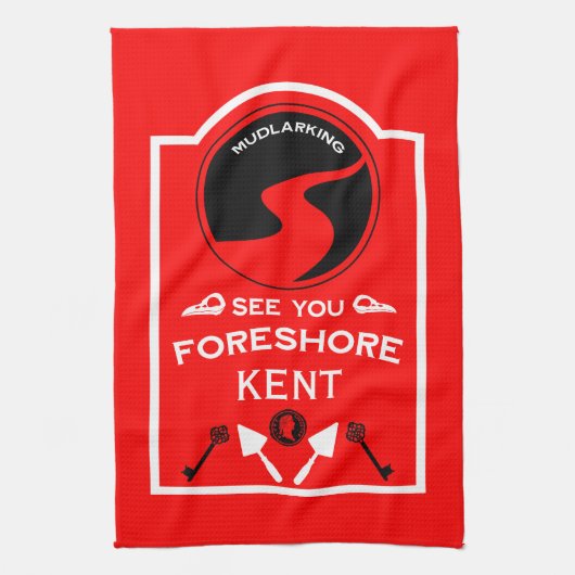 ホビーギフトのお化け キッチンタオル (縦)