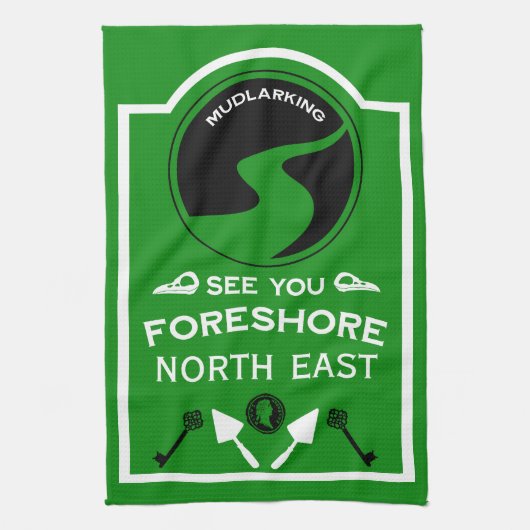 ホビーギフトのお化け キッチンタオル (縦)