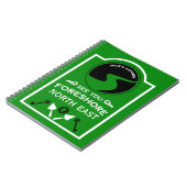 ホビーギフトのお化け ノートブック (左側)