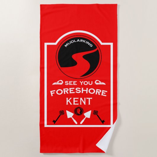 ホビーギフトのお化け ビーチタオル (正面)