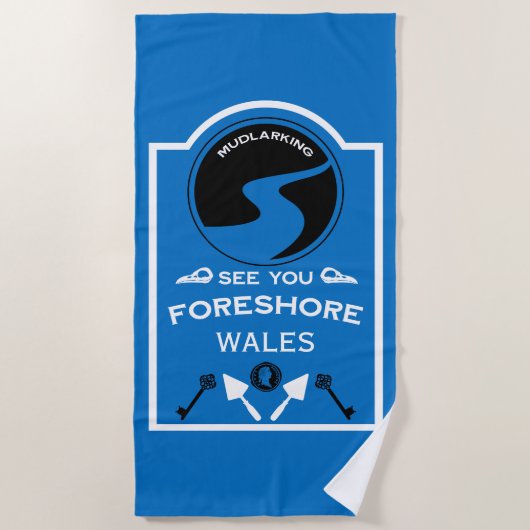 ホビーギフトのお化け ビーチタオル (正面)