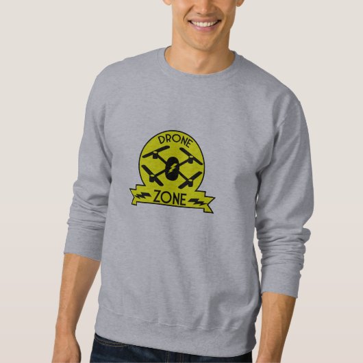 ホビーストドローン |ドローンパイロット |写真 |レース スウェットシャツ (正面)