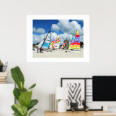 ホビーズオンザビーチ ポスター (ホームオフィス)