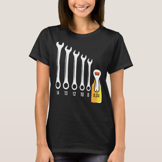 ホビードライバーのチューニングワークショップカーヴィンテージカー Tシャツ (正面)