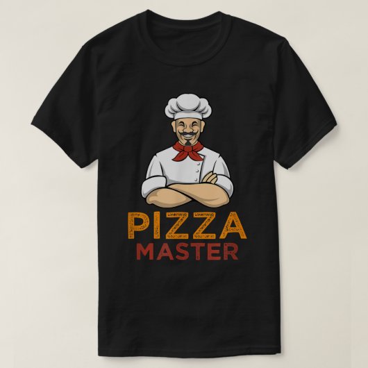 ホビーピザメーカーおもしろいことわざピザ作り Tシャツ (デザイン正面)