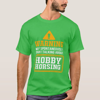 ホビーホーおもしろいリングGIFについて自発的に語る Tシャツ