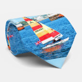 ホビーボート帆走ファッション ネクタイ (ロール)