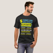 ホビーローラーコースター5つ Tシャツ (正面フル)