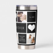 ホビー最高のエバーフォトコラージミニマリスト 保温保冷タンブラー (背面)