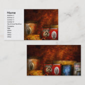 ホビー – 喫煙者 – 喫煙パイプ 名刺 (正面/裏面)