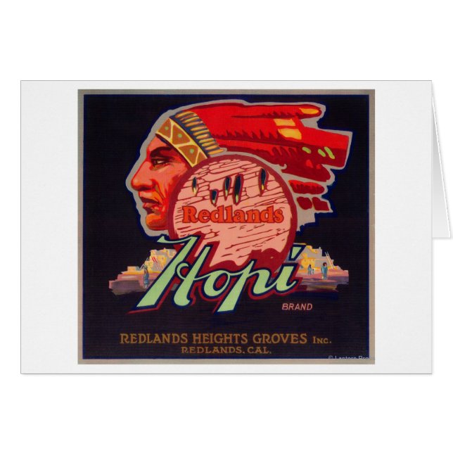 ホピオレンジラベルレッドランズ（カリフォルニア州） (正面横)