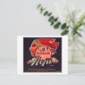 ホピオレンジラベルレッドランズ(カリフォルニア州) ポストカード (スタンド正面)