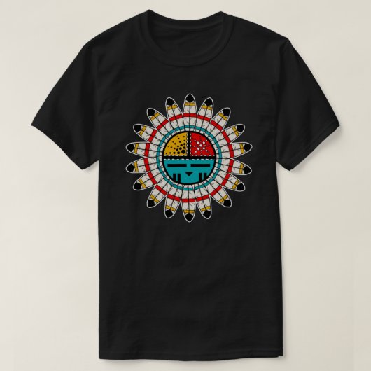 ホピカチーナ先住民アメリクラシックカのTシャツ.png Tシャツ (デザイン正面)