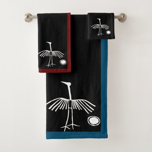 ホピサンダーバードケーブスケッチ バスタオルセット (インサイチュ)