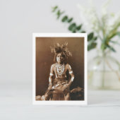 ホピスネーク神父1900年頃 ポストカード (スタンド正面)