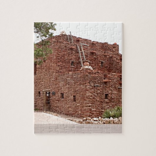 ホピハウスグランドキャニオンサウスリム ジグソーパズル (縦)