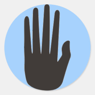 ホピハンドドット ラウンドシール