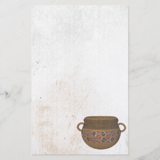 ホピプエブロ文房具 便箋 (正面)