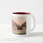 ホピー族の家、グランドキャニオン、アリゾナのヴィンテージ ツートーンマグカップ (正面右)