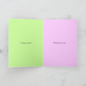 ホピー族の祈りの言葉-記念カード カード (内部)