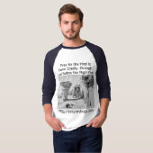 ホピー族サポートメンズワイシャツ Tシャツ (正面フル)