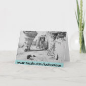 ホピー族サポート挨拶状 カード (裏面)