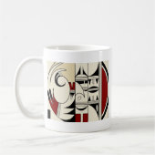 ホピー族陶器01 コーヒーマグカップ (左)