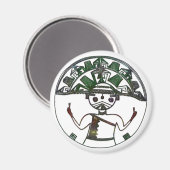 ホピ先住民アメリカンフォークアート マグネット (正面/裏面)