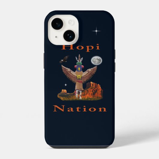 ホピ族インディアン iPhoneケース (裏面)