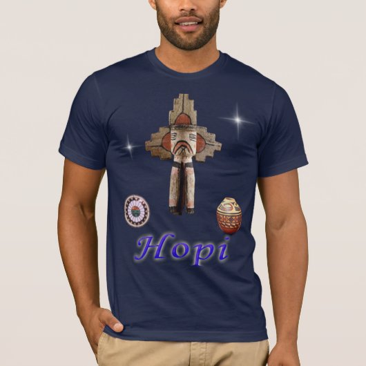 ホピ族インディアン Tシャツ (正面)