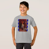 『ホピ笛の演奏者』 Tシャツ (正面フル)